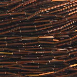 G2#5-297 Dark Brown Silverlined Bugles